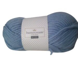 Buttercream Luxe Craft Roving Yarn 100% Wool 100g/3,5oz 115yds/105m Dusty Blue
